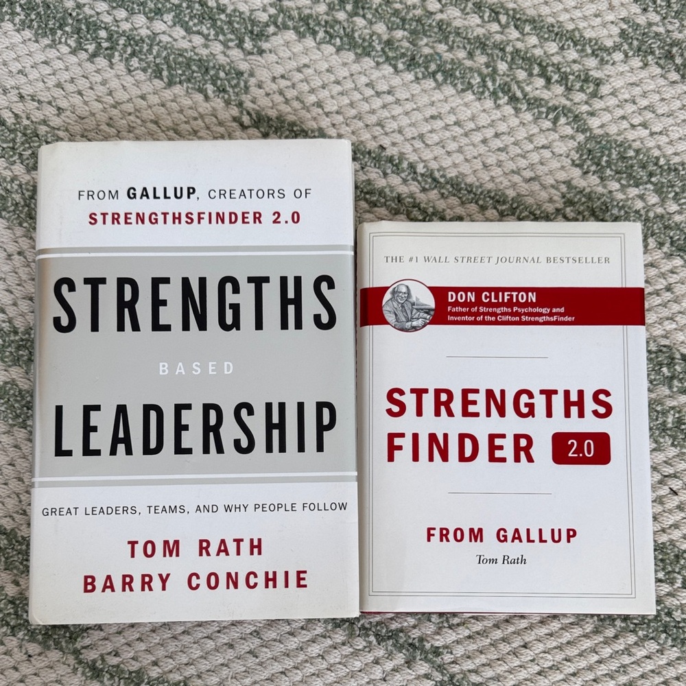 Strengths Based Leadership and StrengthsFinder 2.0 Books